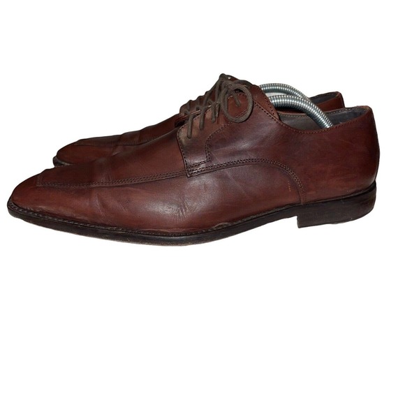 To Boot New York Hoyt Oxford Dress Shoe Brown Mens Size 9 Adam Derrick (4372882) - Picture 1 of 6